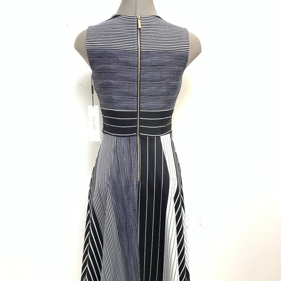 NEW CALVIN KLEIN FIT AND FLARE DRESS - Picture 4 of 6